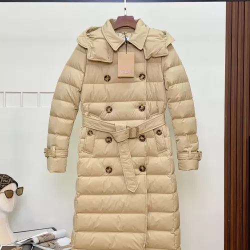 Cheap Burberry Down Feather Coat Long Sleeved For Women #1366696, $$257.85 USD On Burberry Down Feather Coat