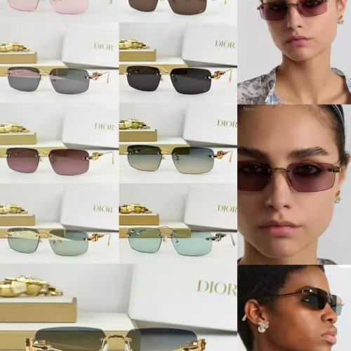 Replica Christian Dior AAA Quality Sunglasses #1366702 $64.00 USD for Wholesale