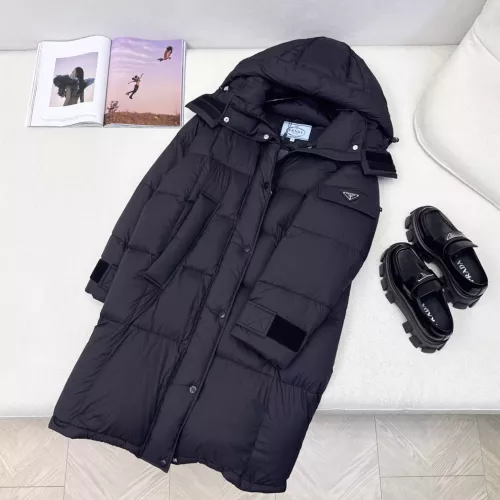 Cheap Prada Down Feather Coat Long Sleeved For Women #1366767, $$257.85 USD On Prada Down Feather Coat