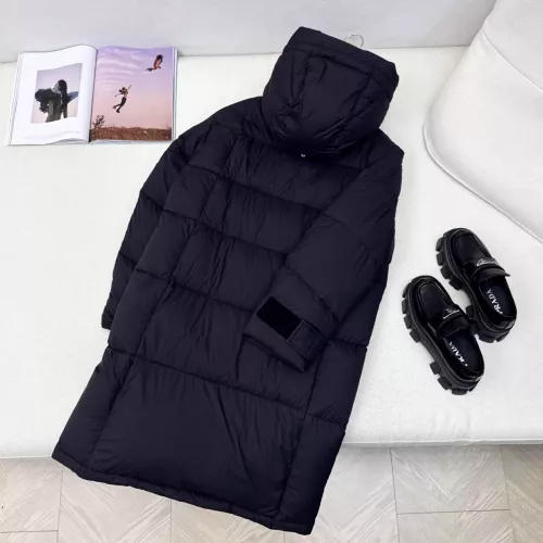 Replica Prada Down Feather Coat Long Sleeved For Women #1366767 $257.85 USD for Wholesale