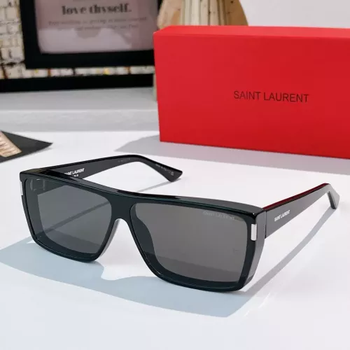 Cheap Yves Saint Laurent YSL AAA Quality Sunglasses #1366790, $$64.00 USD On Yves Saint Laurent YSL AAA Quality Sunglasses