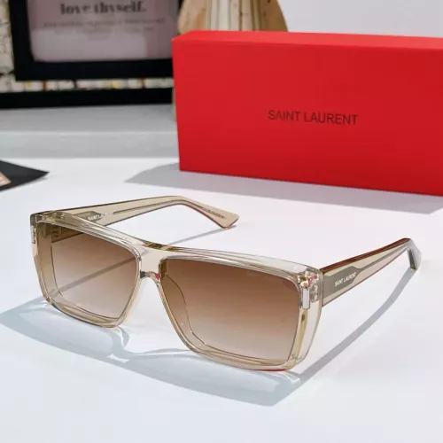 Cheap Yves Saint Laurent YSL AAA Quality Sunglasses #1366794, $$64.00 USD On Yves Saint Laurent YSL AAA Quality Sunglasses