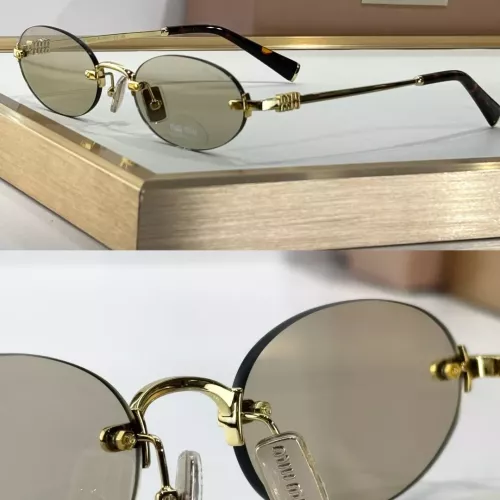 Cheap MIU MIU AAA Quality Sunglasses #1366837, $$68.00 USD On MIU MIU AAA Sunglasses