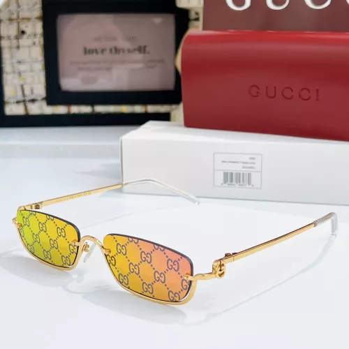 Cheap Gucci AAA Quality Sunglasses #1366856, $$48.00 USD On Gucci AAA Quality Sunglasses