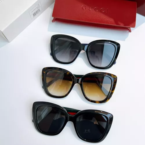 Replica Gucci AAA Quality Sunglasses #1366859 $48.00 USD for Wholesale