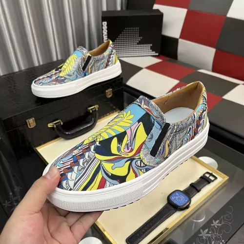Replica Dsquared Casual Shoes For Men #1366901 $80.00 USD for Wholesale