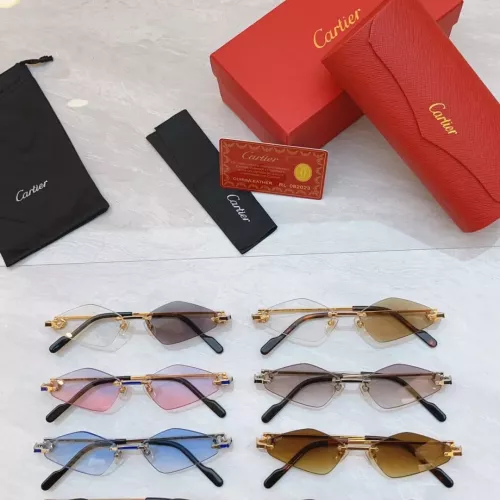Replica Cartier AAA Quality Sunglassess #1366908 $80.00 USD for Wholesale