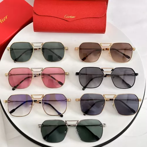 Replica Cartier AAA Quality Sunglassess #1366938 $45.00 USD for Wholesale