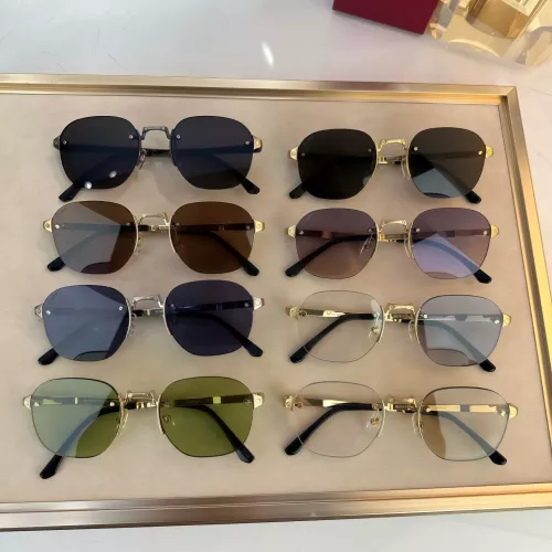Replica Cartier AAA Quality Sunglassess #1366971 $68.00 USD for Wholesale