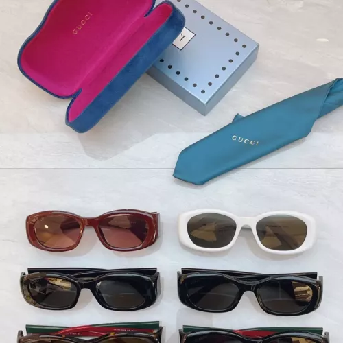 Replica Gucci AAA Quality Sunglasses #1367019 $60.00 USD for Wholesale