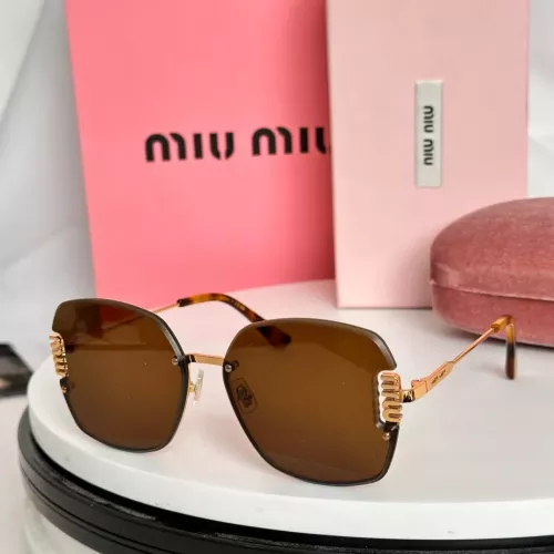 Cheap MIU MIU AAA Quality Sunglasses #1367070, $$60.00 USD On MIU MIU AAA Sunglasses
