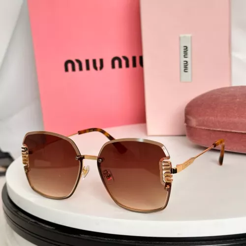 Cheap MIU MIU AAA Quality Sunglasses #1367071, $$60.00 USD On MIU MIU AAA Sunglasses