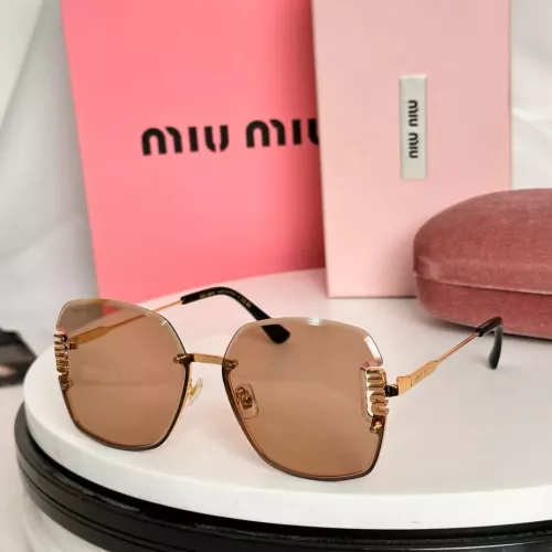 Cheap MIU MIU AAA Quality Sunglasses #1367073, $$60.00 USD On MIU MIU AAA Sunglasses