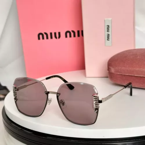 Cheap MIU MIU AAA Quality Sunglasses #1367074, $$60.00 USD On MIU MIU AAA Sunglasses