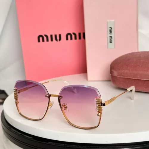 Cheap MIU MIU AAA Quality Sunglasses #1367077, $$60.00 USD On MIU MIU AAA Sunglasses