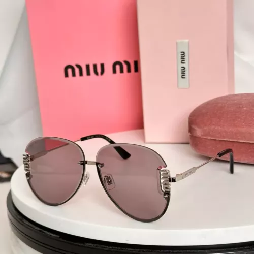 Cheap MIU MIU AAA Quality Sunglasses #1367084, $$60.00 USD On MIU MIU AAA Sunglasses