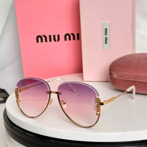 Cheap MIU MIU AAA Quality Sunglasses #1367087, $$60.00 USD On MIU MIU AAA Sunglasses
