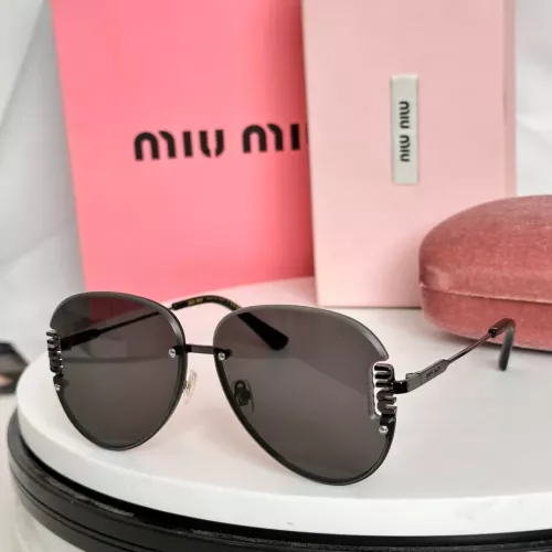 Cheap MIU MIU AAA Quality Sunglasses #1367089, $$60.00 USD On MIU MIU AAA Sunglasses