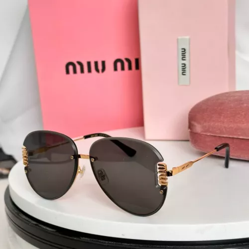 Cheap MIU MIU AAA Quality Sunglasses #1367090, $$60.00 USD On MIU MIU AAA Sunglasses