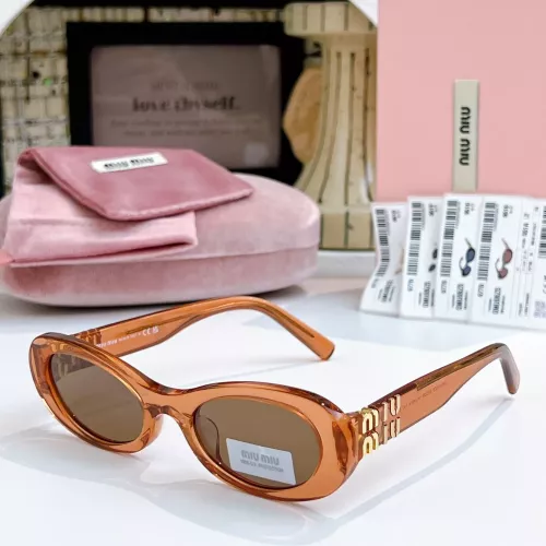 Cheap MIU MIU AAA Quality Sunglasses #1367096, $$64.00 USD On MIU MIU AAA Sunglasses