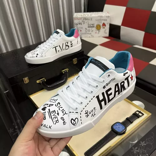 Replica Dolce & Gabbana D&G Casual Shoes For Men #1367111 $88.00 USD for Wholesale