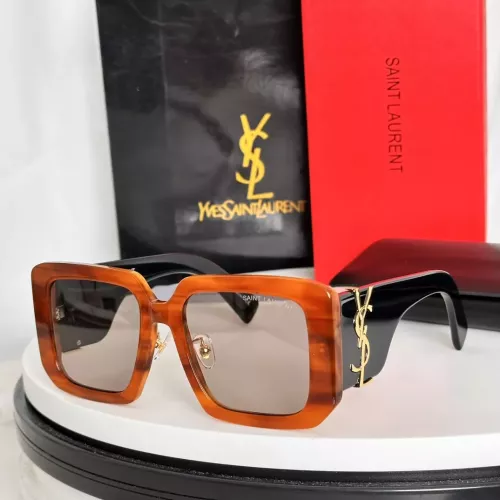 Cheap Yves Saint Laurent YSL AAA Quality Sunglasses #1367112, $$60.00 USD On Yves Saint Laurent YSL AAA Quality Sunglasses