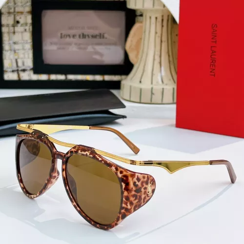 Cheap Yves Saint Laurent YSL AAA Quality Sunglasses #1367122, $$64.00 USD On Yves Saint Laurent YSL AAA Quality Sunglasses