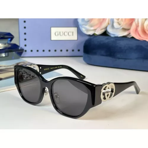 Cheap Gucci AAA Quality Sunglasses #1367176, $$60.00 USD On Gucci AAA Quality Sunglasses