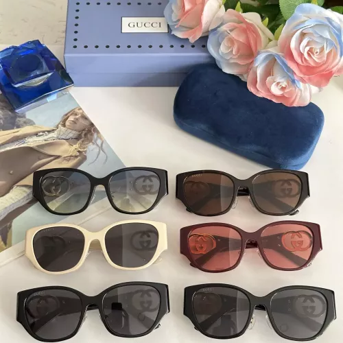 Replica Gucci AAA Quality Sunglasses #1367181 $60.00 USD for Wholesale
