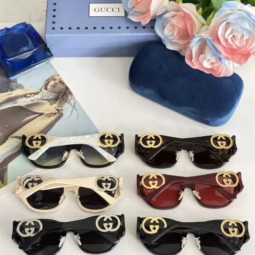 Replica Gucci AAA Quality Sunglasses #1367181 $60.00 USD for Wholesale