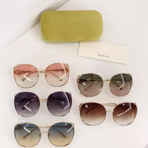 Replica Gucci AAA Quality Sunglasses #1367182 $48.00 USD for Wholesale