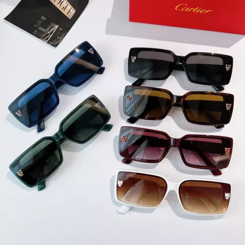 Replica Cartier AAA Quality Sunglassess #1367189 $60.00 USD for Wholesale