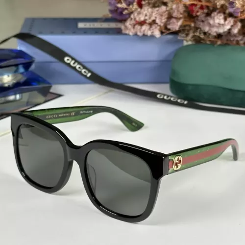 Cheap Gucci AAA Quality Sunglasses #1367223, $$56.00 USD On Gucci AAA Quality Sunglasses