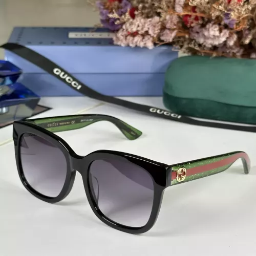 Cheap Gucci AAA Quality Sunglasses #1367225, $$56.00 USD On Gucci AAA Quality Sunglasses