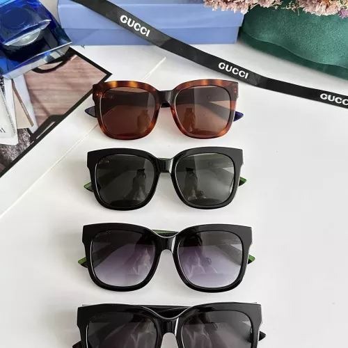 Replica Gucci AAA Quality Sunglasses #1367225 $56.00 USD for Wholesale