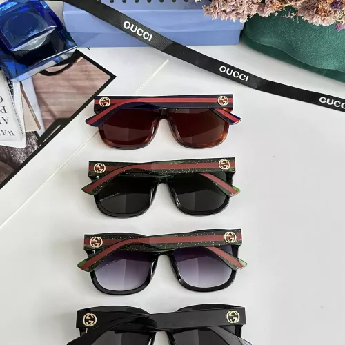 Replica Gucci AAA Quality Sunglasses #1367225 $56.00 USD for Wholesale