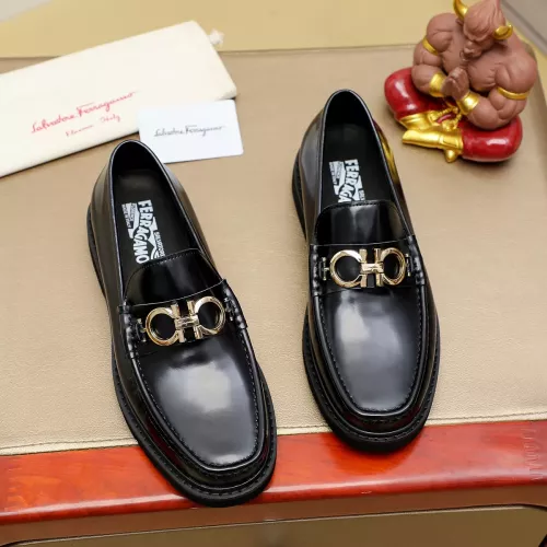 Cheap Salvatore Ferragamo Leather Shoes For Men #1367307, $$96.00 USD On Salvatore Ferragamo Leather Shoes