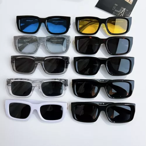 Replica Off-White AAA Quality Sunglasses #1367375 $64.00 USD for Wholesale