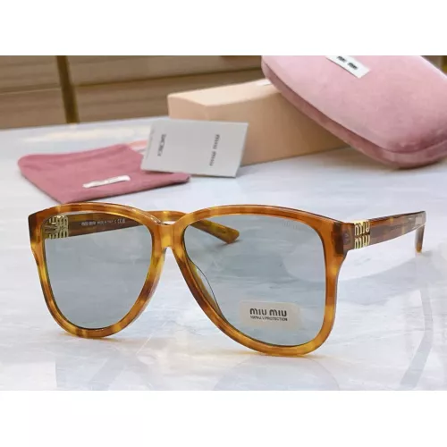 Cheap MIU MIU AAA Quality Sunglasses #1367403, $$56.00 USD On MIU MIU AAA Sunglasses