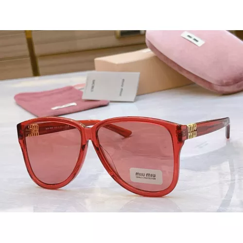 Cheap MIU MIU AAA Quality Sunglasses #1367405, $$56.00 USD On MIU MIU AAA Sunglasses