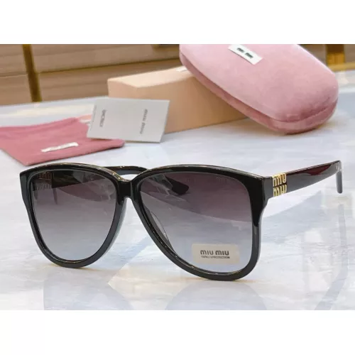 Cheap MIU MIU AAA Quality Sunglasses #1367407, $$56.00 USD On MIU MIU AAA Sunglasses