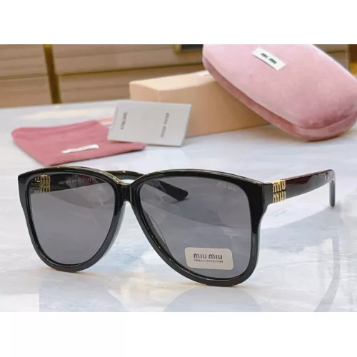 Cheap MIU MIU AAA Quality Sunglasses #1367408, $$56.00 USD On MIU MIU AAA Sunglasses