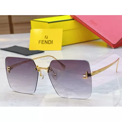Cheap Fendi AAA Quality Sunglasses #1367480, $$60.00 USD On Fendi AAA Quality Sunglasses
