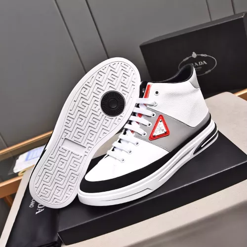 Replica Prada High Top Shoes For Men #1367626 $82.00 USD for Wholesale