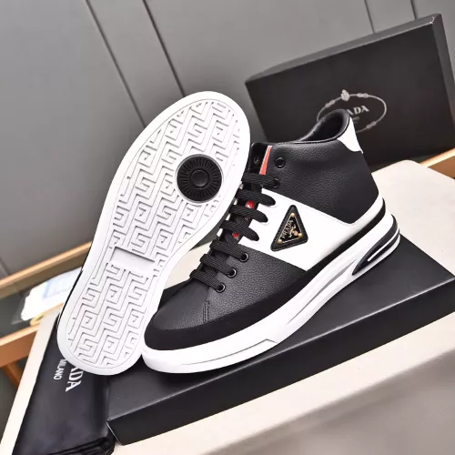 Replica Prada High Top Shoes For Men #1367632 $82.00 USD for Wholesale