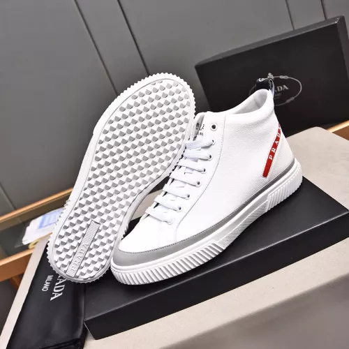 Replica Prada High Top Shoes For Men #1367634 $82.00 USD for Wholesale