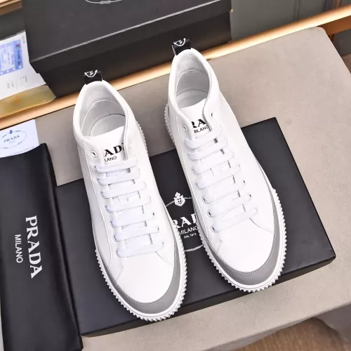 Replica Prada High Top Shoes For Men #1367634 $82.00 USD for Wholesale