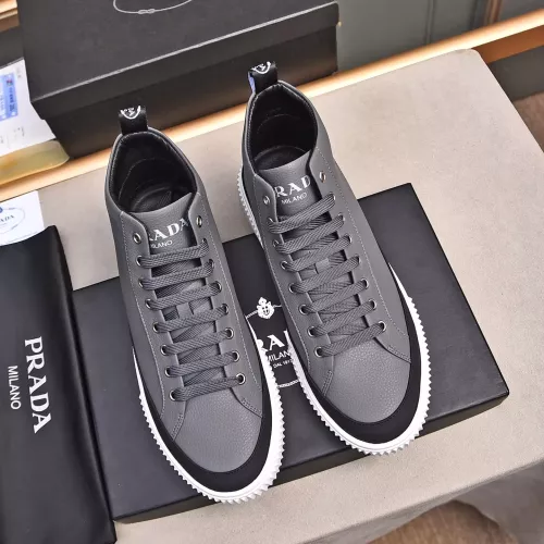 Replica Prada High Top Shoes For Men #1367635 $82.00 USD for Wholesale