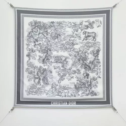 Cheap Christian Dior Silk Squares #1367649, $$64.00 USD On Christian Dior Scarf