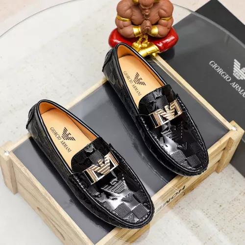 Cheap Armani Leather Shoes For Men #1367852, $$72.00 USD On Armani Leather Shoes